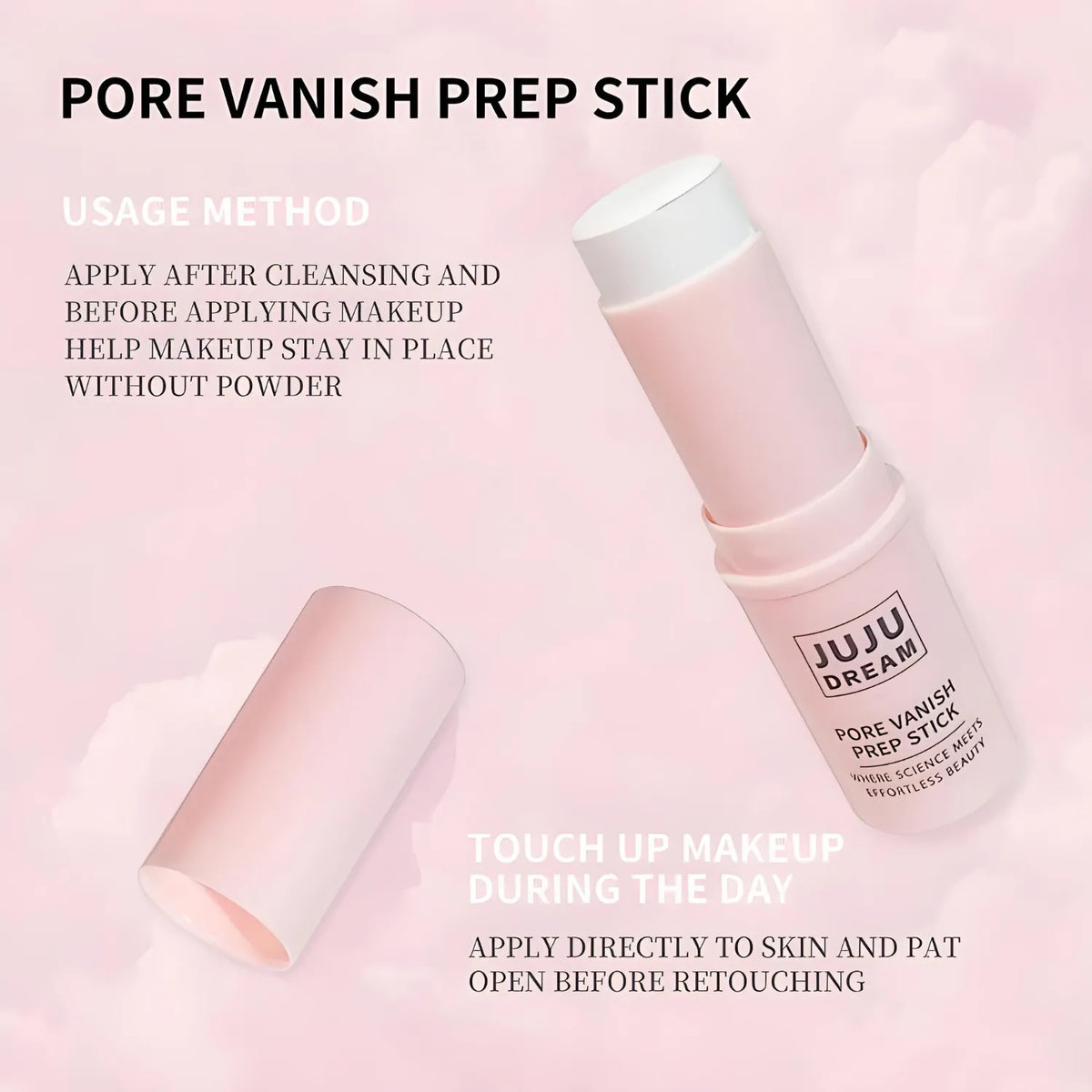 Hydrating Primer Stick for Smooth Skin and; Pore Blurring Base