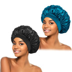 Satin Hair Bonnet – Wide Brim